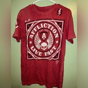 Men’s affliction shirt